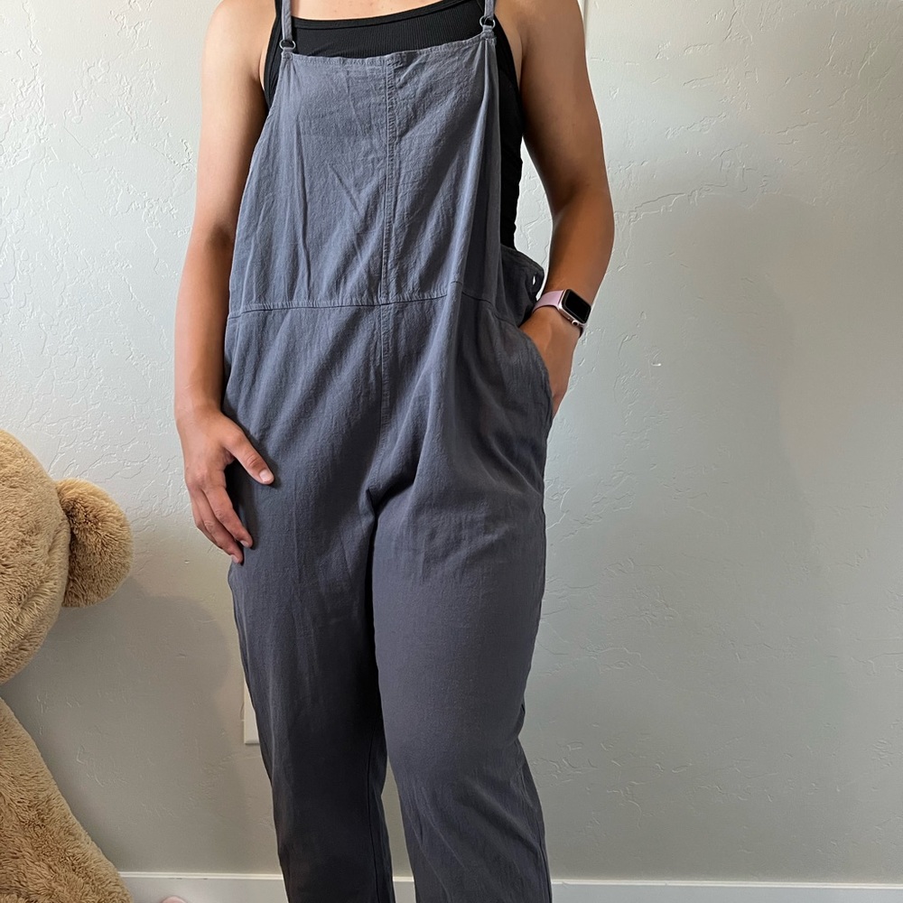 Zanzea Grey Jumpsuit